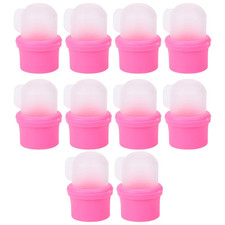 20Pcs Nail Polish Removing Soaker Covers Reusable Nail Soaker Caps for Gel Remov