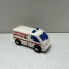 Vintage TRANSFORMERS MINI Robot Toy Ambulance Care Transformer Hasbro 1988