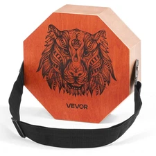 Unique Cajon Box Drum,with Internal  Guitar Strings,Portable Wooden Percussion