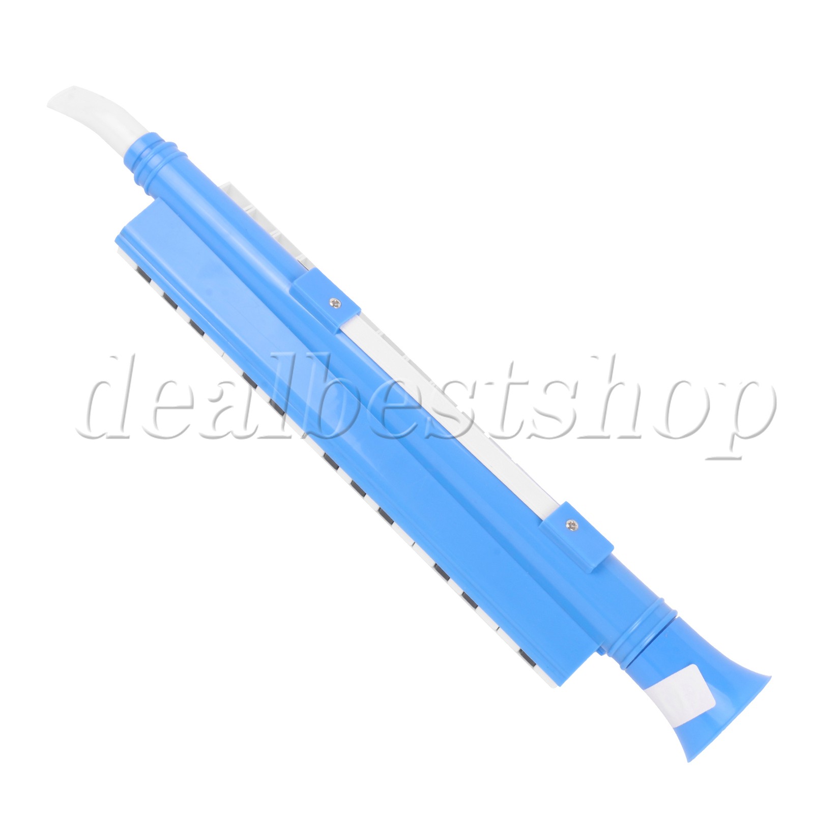 3PCS 27 Tasti Strumento Melodica con Boccaglio Air Piano Tastiera Blu foto 4