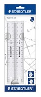 Staedtler Flachlineal-Set, 150 Mm, Aus Kunststoff 5 Bis 60 Stk Spare 64%