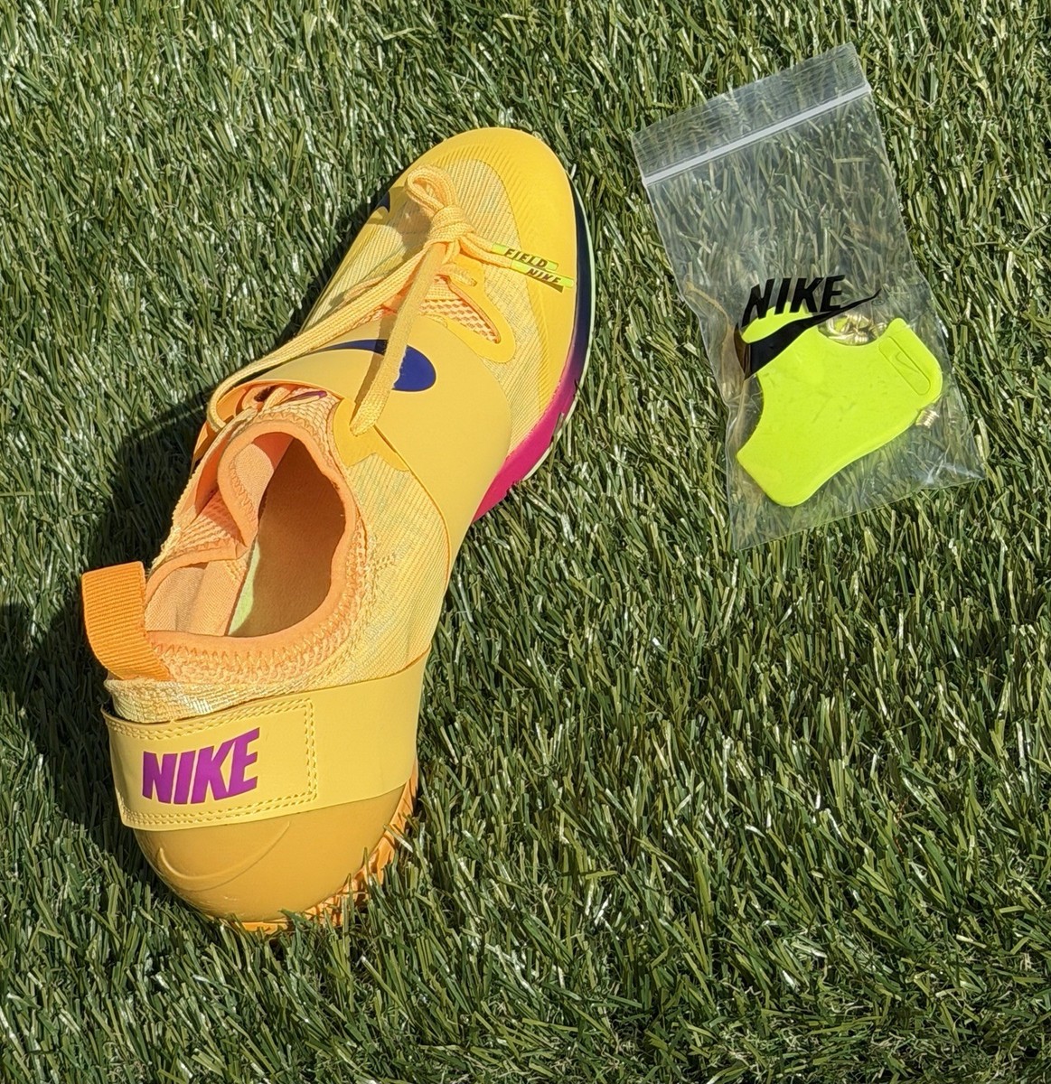 Nike Pole Vault Elite Athletics Jumping Spikes Citron Mens Shoes with Bag 11.5 Unisex Nike Pole Vault Elite – Runners Plus main image 3
