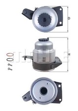 Filtre à carburant Toyota AURIS