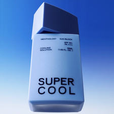 MENTHOLOGY Super Cool Sunblock 1.69 fl oz, K-beauty