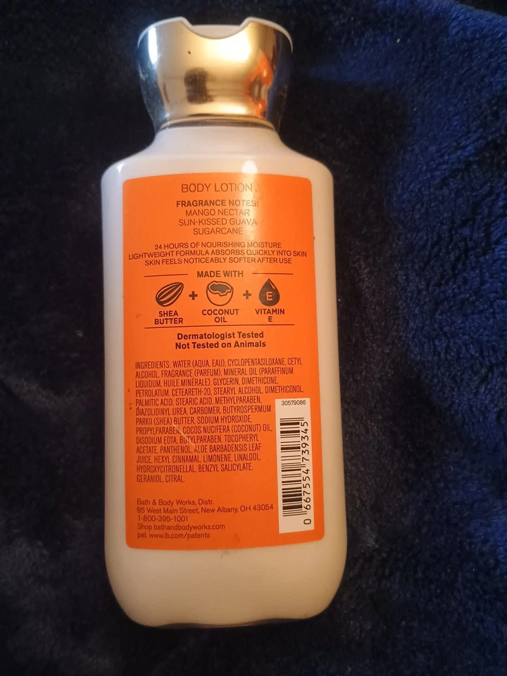 Bath & Body Works Tiki Mango Mai Tai Shea Vitamin E Body Lotion 8oz - Image 3 of 3
