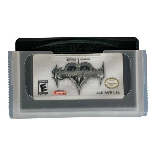 Kingdom Hearts Chain of Memories Nintendo Game Boy Advance GBA 2004 Tested Works