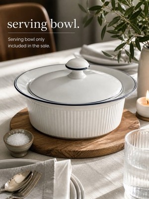 Dansk Bistro Christianshavn Blue Covered Casserole Baking Dish