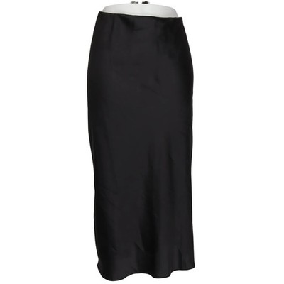 New Look Petite, Maxirock, Größe: 36, Schwarz, Einfarbig, Satin, Damen #PUT