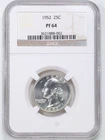 1952 25C Proof Silver Washington Quarter Dollar PF64 NGC 3621888-002
