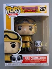 Funko Pop Asia Firefighter #267 Fire Commander W/Dog fanX 2024 Exclusive