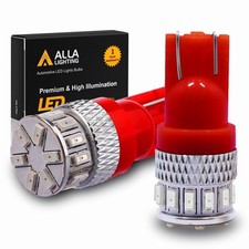 T10 168 194 W5W LED Red Super Bright Car Truck Interior Lights