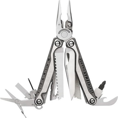 NWT Leatherman Charge Plus TTi Titanium Multi-Tool, Stainless Steel