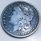 1886-S Morgan Silver Dollar Beautiful Coin Rare Date