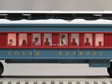 LIONEL POLAR EXPRESS COACH TRAIN CAR O GAUGE snow 6-84328-C 2123130-C NEW DESIGN