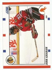 DIRK GRAHAM 1990-91 SCORE CARD NM-MT CONDITION