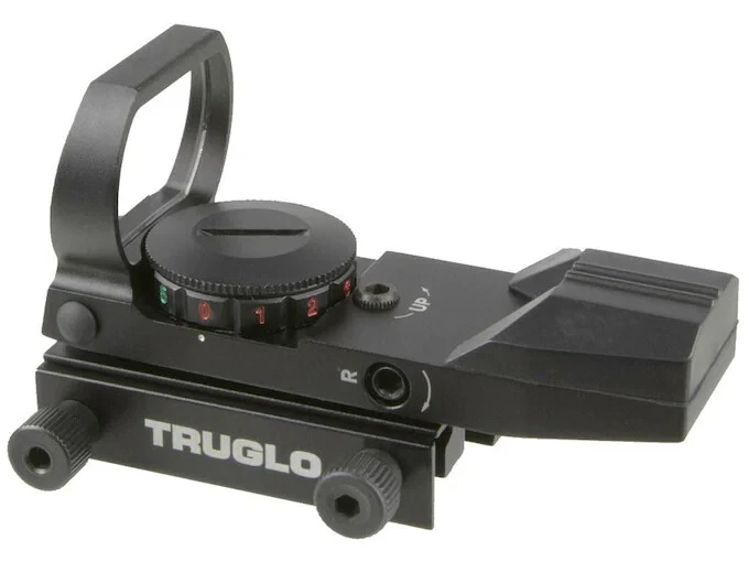 Truglo Dual Color Open Red-Dot Sight, 5 MOA Reticle Matte NEW! # TG8370B - Image 4 of 4