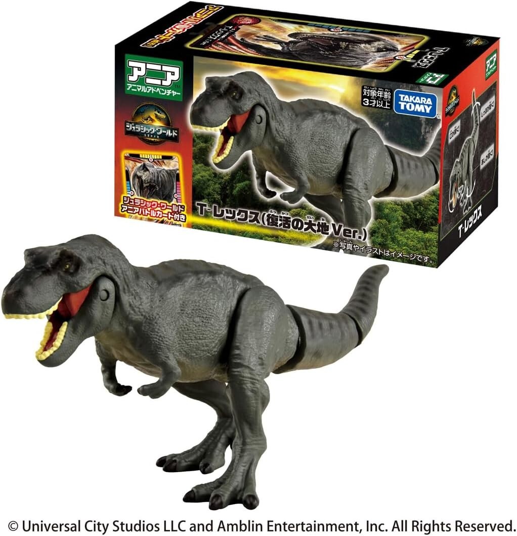 Jurassic World Tyrannosaurus Rex フィギュア Jurassic World Resurrection ACT/CUT Premium Figure - T.REX