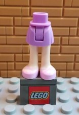 LEGO Friends Medium Lavender Minidoll Hips Skirt Light Nougat Legs 92252c00pb001