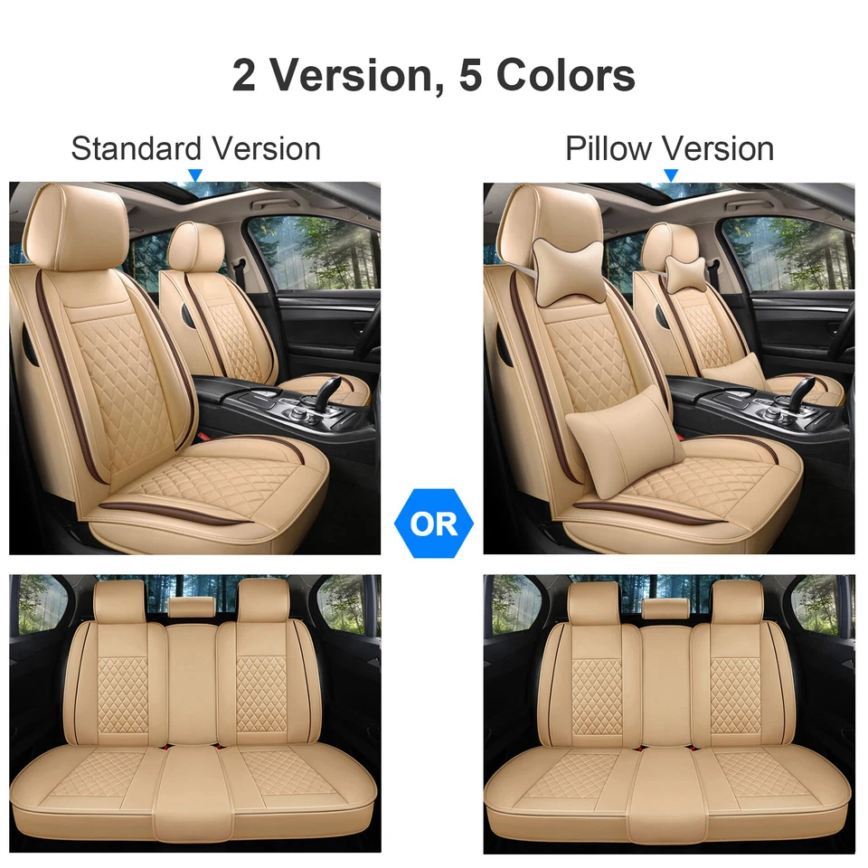 Juego completo de 5 asientos de cubierta de asiento de coche de lujo para BMW X3 328i Foto 2 de 4