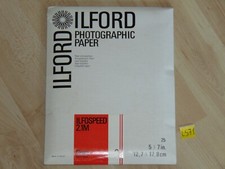 Ilford Ilfospeed 2,1M Clossy Średni ciężar Papier fotograficzny 25 12,7x17,8cm