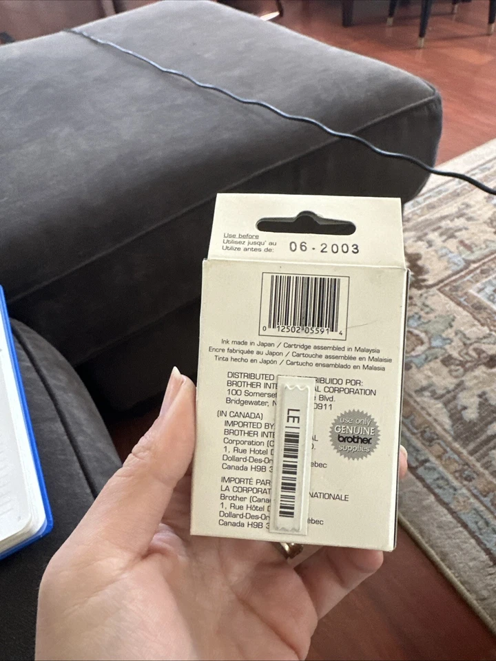 Tinta genuina Brother LCO4BK MFC-7300C MFC-7400C MFC-9200C NUEVA SELLADA CADUCADA Foto 2 de 3