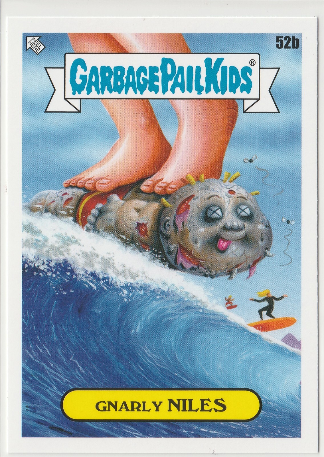 Gnarly Niles #52b Garbage Pail Kids GPK 2021 Vacation Series Card  