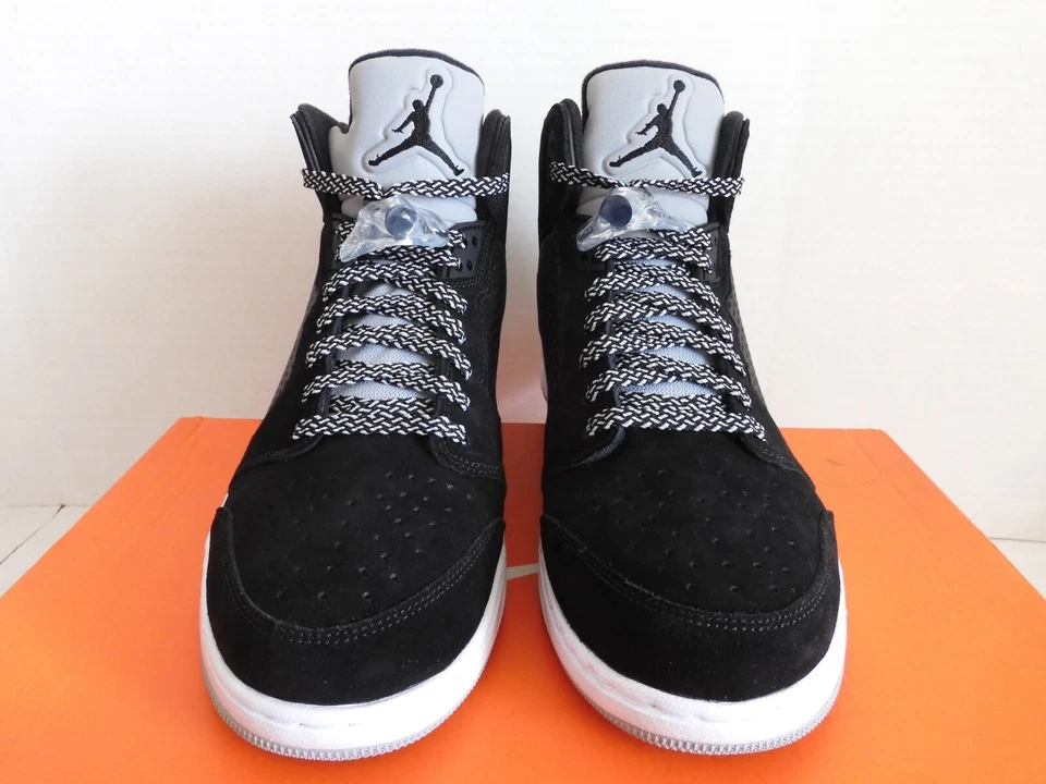 NIKE AIR JORDAN PRIME 5 NEGRO-LOBO GRIS-BLANCO TALLA 11 [429489-004] Foto 3 de 4