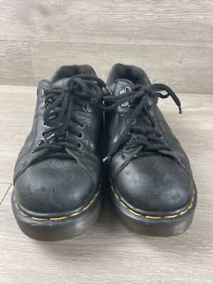 Vintage 90s Dr Doc Martens 8312 Black Leather Oxford Low Boots Men’s Size 7 Vtg Dr Martens 8312 Oxford Chunky Casual Shoes Men Sz 4  main image 3