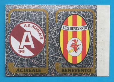 FIGURINA CALCIATORI PANINI 2003 04 SCUDETTO ACIREALE BENEVENTO 665 NO PUNTO NEW
