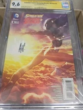 Sensation Comics Featuring Wonder Woman #4 2015 CGC 9.6 signed Adam Hughes DC