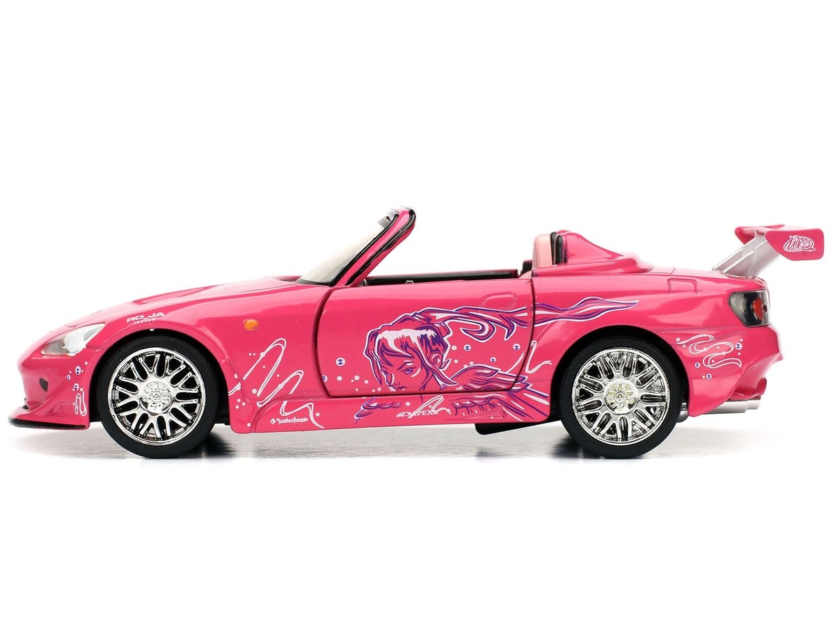 2000 Honda S2000 ピンク ミニカー RACING CHAMPION 1/18 Scale Model Car 2000 Honda S2000 Pink