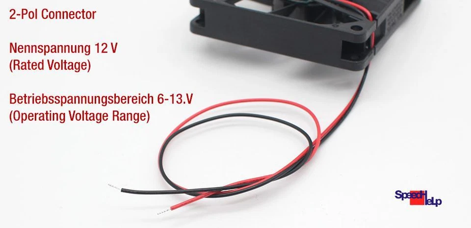 21.5dB SEHR LEISE QUIET COOLER LÜFTER 70MM 15MM 70x70x15MM SUNON ME70151V3 12V - Bild 3 von 4