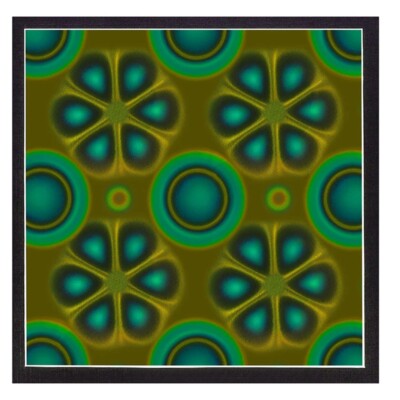4 x 4Inch Magnetic Field Viewing Film,Magnetic Field Viewer,Magnetic Flux Dia