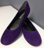 Moda Spana Kid Suede Purple Rounded Toe Casual Ballet Flats Sz 6 B2712 on sale Moda Spana Kid Suede Purple Rounded Toe Casual Ballet Flats Sz 6 B2712 on sale