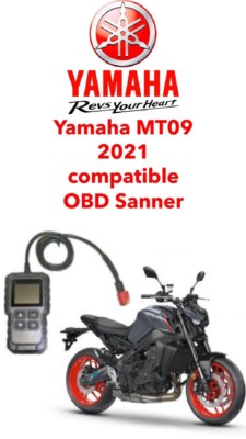 Yamaha FI, OBD2 Fehlercode Scanner Diagnosegerät MT09 2021