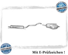 Auspuffanlage für Opel Zafira B 1.6 1.8 2.2 16V Auspuff Endtopf Mitteltopf