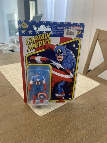 Hasbro Kenner Marvel Legends Retro Captain America 3.75" Figure New 2021 - Picture 2 of 10