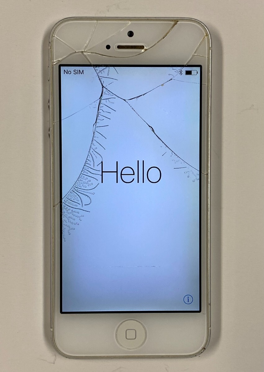 Apple iPhone 5 (16 GB) model A1428 MD639LL/A EMC 2599 White