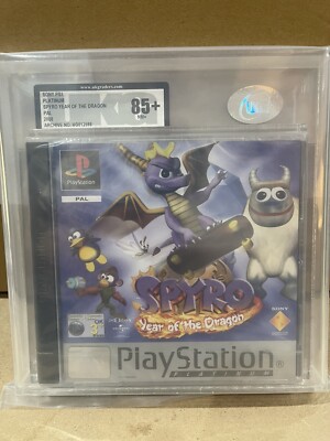 Playsation 1 PS1 Spyro Year of the Dragon UKG/VGA/WATA bewertet 85+ NM+ versiegelt