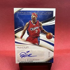 2020-21 Panini Immaculate Quentin Richardson Heralded Signatures /75
