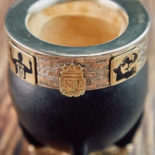 Taza/Mate Imperial Gourd AFA MESSI High Quality + Straw