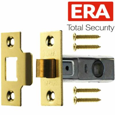 ERA MESSING ROHR EINSTECK TÜRSCHNÄPPER gefedert 63 mm innen Griff Riegel