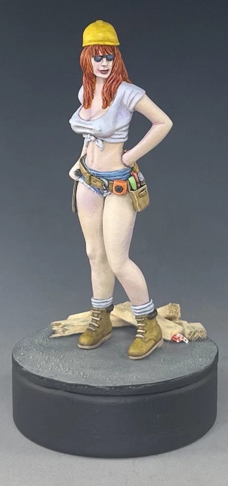 Dina The Handygirl - Jimmy Flintstone 1/24 Painted OOP - Image 2 of 4
