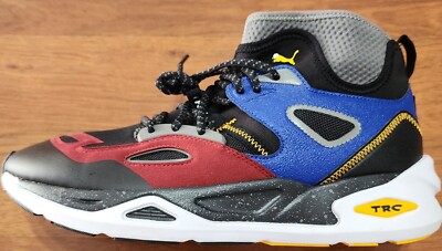 New Puma TRC Blaze Mid WS (Puma Black-Platinum Gray) Men's Shoes 386164-02 Sz 11
