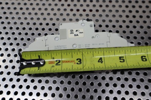 Schneider Electric 60206F C60 5A 240V-60V Circuit Breaker Used With Warranty - Picture 7 of 11