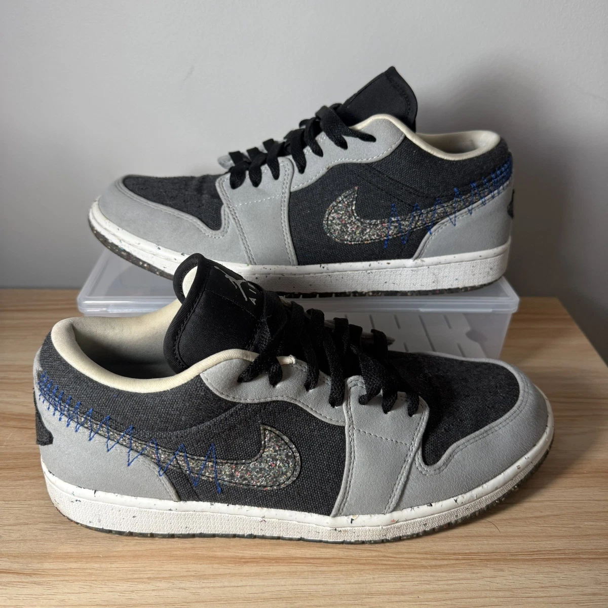 エァジョーダン１　ロー　クレーター Jordan 1 Low Crater - Black for Sale | Authenticity Guaranteed | eBay