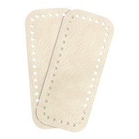2PCS Taschenboden FüR HäKeln, Leder Taschenboden Strick, Beige
