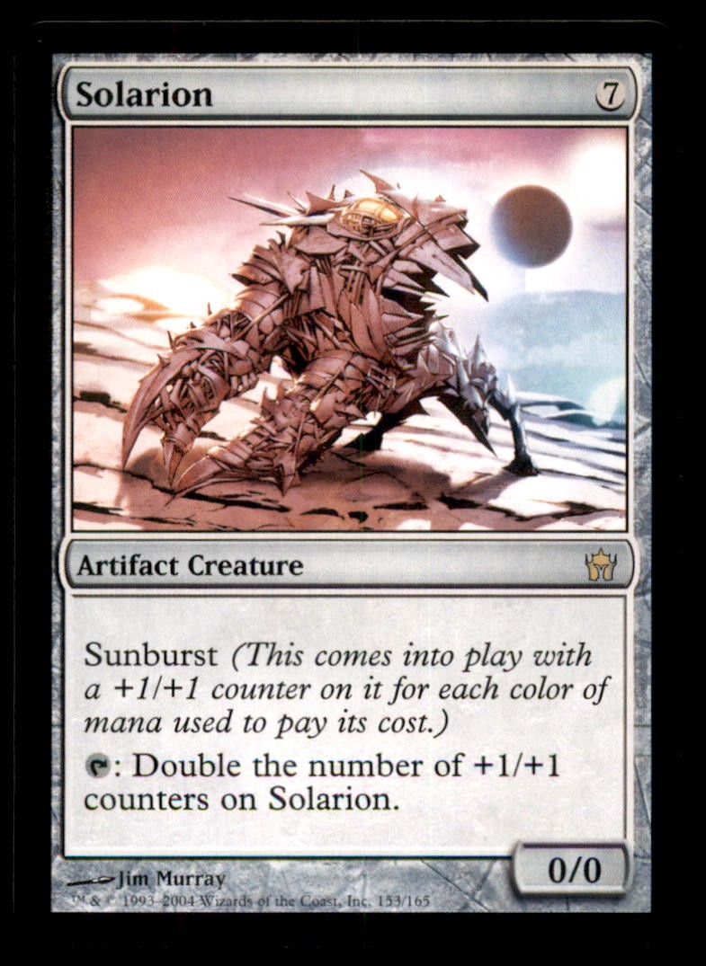 MTG Solarion LP Light Play Fifth Dawn [4666]