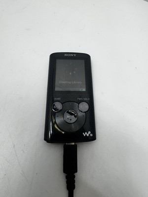 Sony Walkman NWZ-E383 Digital Media MP3 Player Black Carbon Fiber