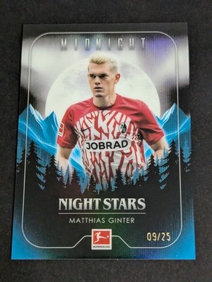 2024 MATTHIAS GINTER /25 TOPPS BUNDESLIGA MIDNIGHT NIGHT STARS